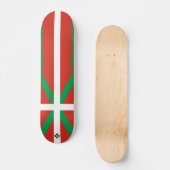Ikurriña met Lauburu-symbool Persoonlijk Skateboard (Voorkant)