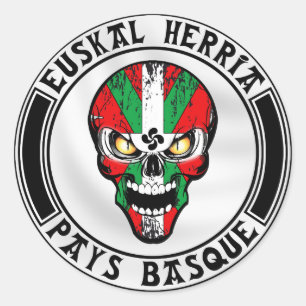 Ikurriña Ronde Sticker