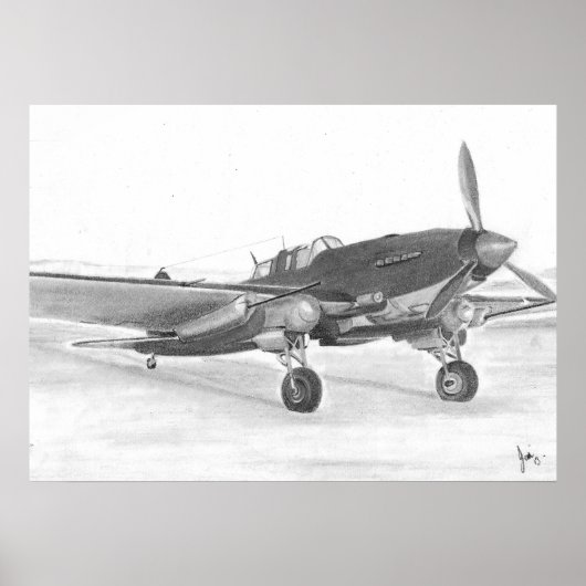 IL2 Sturmovik afbeelding Poster (Voorkant)