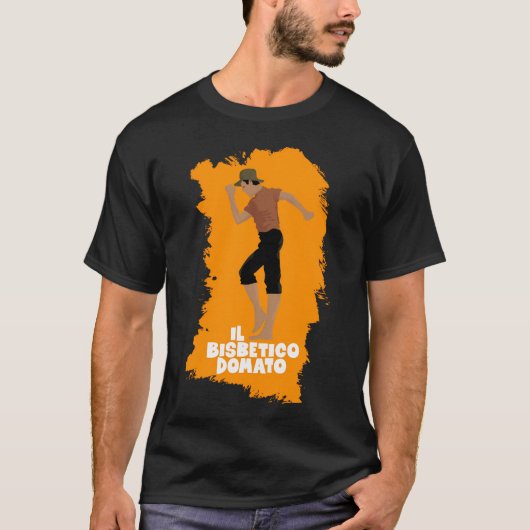 Il Bisbetico Domato Eerbetoon: Adriano Celentano C T-shirt (Voorkant)