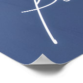 Il Dolce Far del Bene - Italiaanse blauwdruk Poster (Hoek)