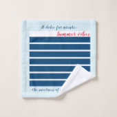 "Il Dolce Far Niente" Bad Handdoek (Wasdoekje)