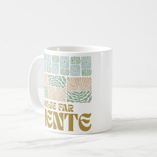 Il Dolce Far Niente Coffee Mok (Voorkant links)