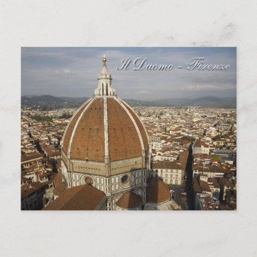 Il Duomo - Firenze Briefkaart (Voorkant)