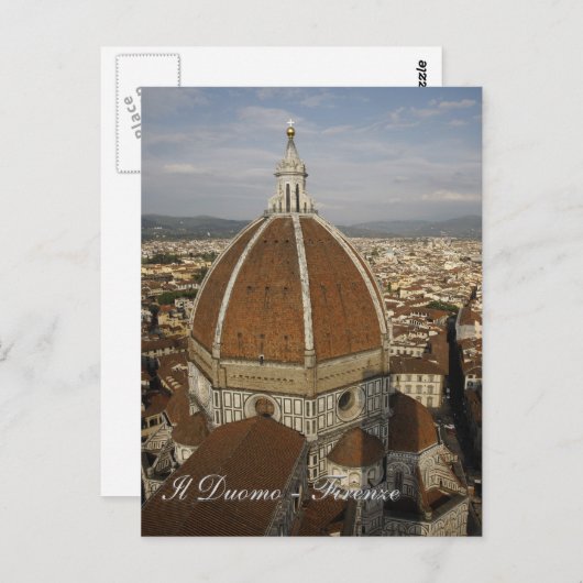 Il Duomo - Firenze Briefkaart (Voorkant / Achterkant)