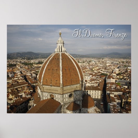 Il Duomo - Florence Poster (Voorkant)