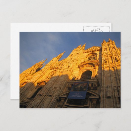 Il Duomo, Milaan, Italië Briefkaart (Voorkant / Achterkant)