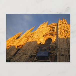Il Duomo, Milaan, Italië Briefkaart