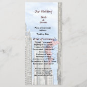 Il - Flags Along Michigan Ave Chicago Programmakaart (Voorkant)