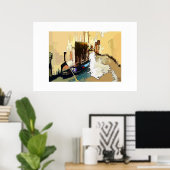 il gondoliere poster (Thuiskantoor)