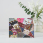 Il-Ill. Quilt group, English gallery, train depot Briefkaart (Staand voorkant)