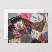 Il-Ill. Quilt group, English gallery, train depot Briefkaart (Voorkant / Achterkant)