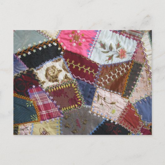 Il-Ill. Quilt group, English gallery, train depot Briefkaart (Voorkant)