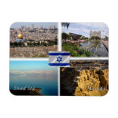 IL Israel - Jerusalem - Tel Aviv - Zee dood - Magneet (Horizontaal)