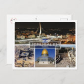 IL Israël - Jeruzalem - Briefkaart (Voorkant / Achterkant)