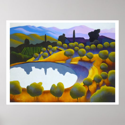 Il Laghetto sotto Bonsi Poster (Voorkant)