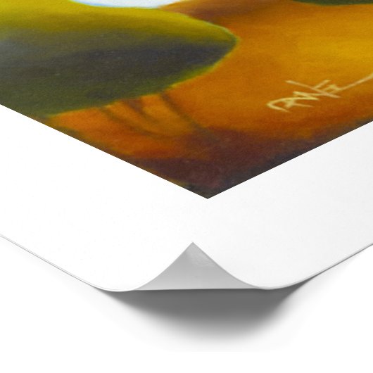 Il laghetto vicino a Bonsi Poster (Hoek)