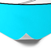 Il-liefhebber/hartvolleybal elk kleurenverticaal P Poster (Hoek)