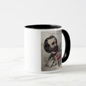 Il Maestro'', karikatuur van de Italiaanse Mok (Voorkant rechts)