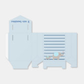 "Il mio bambino/my baby" Bedankdoosjes (Uitgevouwen)