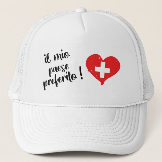 Il mio paese preferito trucker pet (Voorkant)