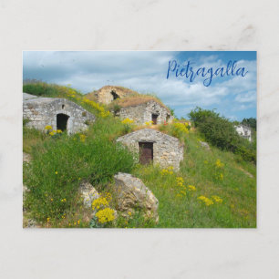 Il Parco dei Palmenti Pietragalla Italië Wijngrott Briefkaart