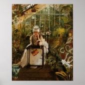 Il Penseroso door John Atkinson Grimshaw 1875 Poster (Voorkant)