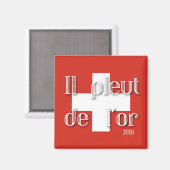 Il pleut de l'or magneet (Voorkant / Achterkant)