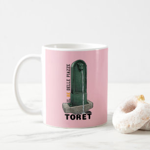Il Re Delle Piazze - TORET TORINO Vintage Fontein Koffiemok