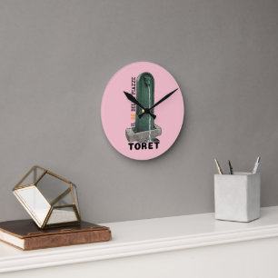 Il Re Delle Piazze - TORET TORINO Vintage Fontein Ronde Klok