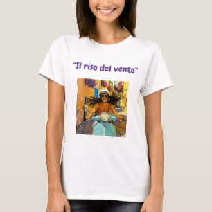  “Il riso del vento” (Lach van de Wind) T-shirt