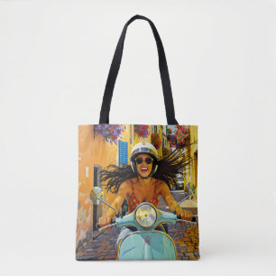 “Il riso del vento” (Lach van de Wind) Tote Bag