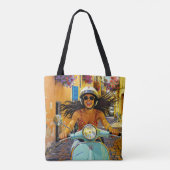 “Il riso del vento” (Lach van de Wind) Tote Bag (Achterkant)