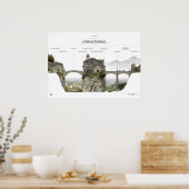 Il Sasso di Passoselvio Poster (Keuken)