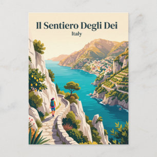 Il Sentiero Degli Dei Italië Briefkaart