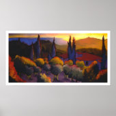 Il tramonto da Casa Cares Poster (Voorkant)