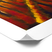 Il tramonto da Casa Memmo Poster (Hoek)