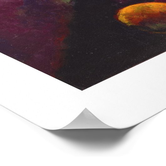 Il tramonto dalla cucina poster (Hoek)