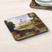 Il Tramonto (The Sunset) (olie op doek) Drankjes Onderzetter (Linkerzijde)