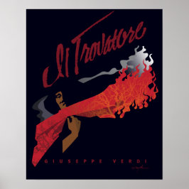 Il Trovatore. Poster