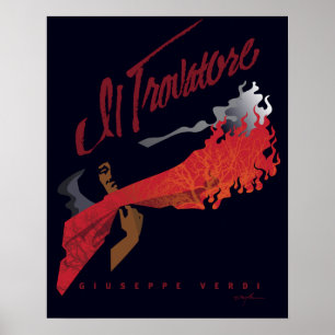 Il Trovatore. Poster