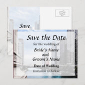 IL - Uitzicht van de Brug van Michigan Avenue spar Aankondigingskaart (Voorkant / Achterkant)