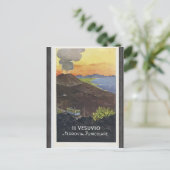 Il Vesuvio Ferrovia Funicolare, Briefkaart (Staand voorkant)
