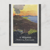 Il Vesuvio Ferrovia Funicolare, Briefkaart (Voorkant)