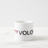 IL VOLOVER ESPRESSO RED GLASSES KOP (Voorkant)