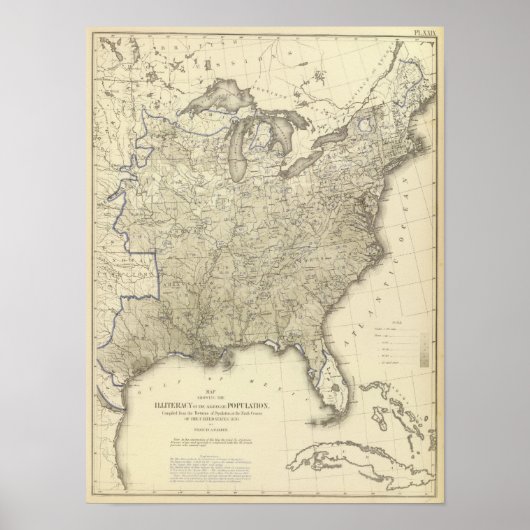 Ilalfabetisme 1870 poster (Voorkant)