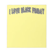 ILBF-stripes Notitieblok (Voorkant)