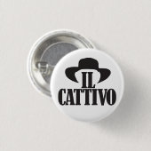 ILCATTIVO RONDE BUTTON 3,2 CM (Voorkant /achterkant)