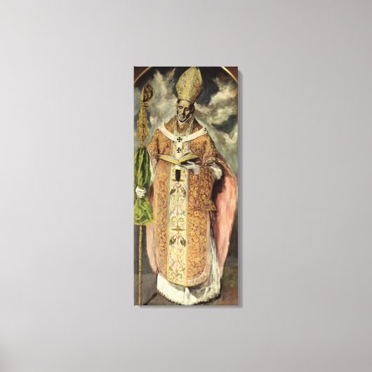 Ildefonso 1605-1610 canvas afdruk (Voorkant)