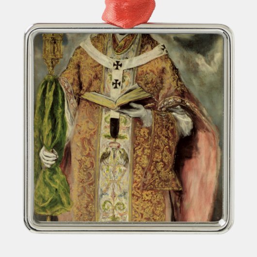 Ildefonso 1605-1610 metalen ornament (Voorkant)